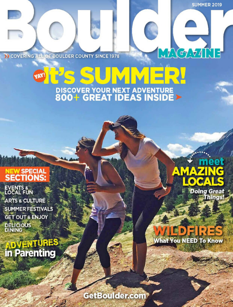 Boulder Magazine Summer 2019 Heather Shoning Editor