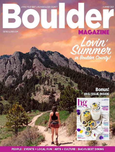 Boulder Magazine Summer 2021 Heather Shoning Editor